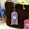 Chaveiro de Pelúcia Fofo Rei Barba Desenho Animado Boneca Feia Fofa Pingente de Bolsa Boneca Engraçada Acessórios de Boneca Presente