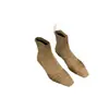 Botines Retro Cuadrados Franceses para Mujer 2026, Moda Versátil, Delgados, de Caña Corta, Botines Adelgazantes, Zapatos Versátiles para Mujer