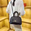 Bolso Vintage 2026 Nuevo Bolso de Mano Estampado Moda Europea y Americana Versátil Gran Capacidad Bolso Tipo Concha Bolso de Hombro Cruzado