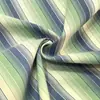 Algodón de Seda de Hielo Lyocell Color de Moda Rayas de Color Agradable al Tacto Suave Cómodo Pijama Ropa para el Hogar Tela Conjunto de Ropa para Niños Rayas Verticales