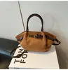 2025 Design Exclusivo Bolsa Saco Nova Grande Capacidade Moda Estilo Coreano Moda Diária Portátil Elegante Bolsa Transversal