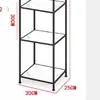 Estantería de Almacenamiento para Baño Jub de Pie para Esquina del Baño Estantería de Almacenamiento para Esquina del Inodoro del Hogar Cocina