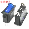KCD3 três pernas duas posições Verde com luz 16A 250V interruptor de bebedouro interruptor de barco interruptor de energia