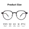 Nuevo Armazón de Gafas para Miopía de Acero Plástico Tungsteno Carbono para Mujer, Simple y Cómodo, Gafas Ultraligeras de 9.4g, Armazones Clásicos Casuales para Hombre