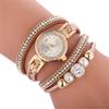 2023 nuevo brazalete reloj de mujer tejido de diamantes cruzados transfronterizo, la fábrica produce entrega de una pieza