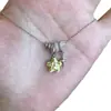 Collar de Estrella Amarillo Claro con Goteo de Aceite para Mujer 2024 Nuevo Estilo Exquisito Dulce Fresco Versátil Y2K Cadena para Clavícula