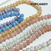 Ábaco Esmaltado Halo cuentas de color planeta temperamento de baja saturación pulsera collar accesorios de joyería de cuentas hechos a mano