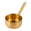 Taza de salsa de acero inoxidable 304 con asa, plato para salsa, taza para salsa de carne, taza creativa para salsa de tomate, cubeta, vajilla