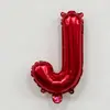 Globos de Papel de Aluminio con Letras y Números Rojos de 16 pulgadas Decoración para Primer Cumpleaños Boda Globos de Papel de Aluminio Venta al por Mayor