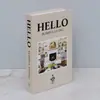 Nuevos Libros Falsos Plegables Transfronterizos, Libros Decorativos Ingleses Modernos Minimalistas, Decoración de Sala de Modelos, Libros Falsos, Libros de Atrezo