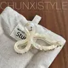 Ácido Acético Clip de Garra de Mariposa Moda Clip de Garra de Celebridad de Internet Parte Posterior de la Cabeza Clip de Tiburón Pinza para el Cabello de Alta Gama Nuevo Accesorio Versátil para el Cabello