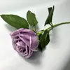 Flor de Rosa de Jabón Artificial Regalo de Navidad Decoración de Pared de Rosas para Hogar, Hotel, Boda, Día de San Valentín Flor Artificial
