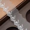 Nuevo Encaje de Malla Brillante para Lencería y Ropa Encaje de Malla Bordado Venta al por Mayor del Fabricante