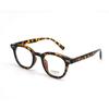 Armação de óculos estilo coreano, lentes da moda masculinas, miopia, retrô, armação pequena, estilo vermelho, preto, óculos anti-azul para mulheres
