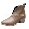 Juyuan Artículos en Stock Dropshipping, Modelos para Todo el Año, Modelos para Todas las Estaciones Primavera y Otoño 2026, Zapatos de Mujer de Talla Grande con Tacón Grueso de Comercio Exterior Europeo y Americano