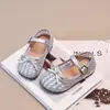 Zapatos de Malla de Princesa de Moda para Niñas 2026 Nuevos Zapatos de Verano para Actuaciones Escolares para Niñas Zapatos Individuales Elegantes para Niños Mayores