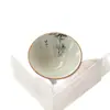 Juego de Té Kung Fu de Cerámica para el Hogar de Bambú Caballero de Tinta Pintado a Mano Taza de Té Maestra Taza de Té Personal