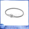 Panjia Dora Cobre Branco Banhado a Prata 925 Trançado Simples Pulseira Malha Rosa Pulseira de Seda Pulseira Pulseira DIY Pulseira
