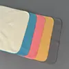Pano de Limpeza para Óculos de Seda Fina Quatro Cores Camurça Microfibra Fabricante Atacado Pano de Limpeza de Piano Pode Imprimir Logo