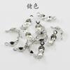 Accesorios DIY hebilla de doble celda hebilla de doble bolsa clip hebilla de hilo para bolsa hebilla de doble orificio hebilla de hilo para bolsa de frijol pequeña