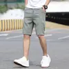 2026 Verano Hielo Fino Seda Casual Pantalones Cortos Sueltos Ajustados Rectos de Longitud Media Pantalones para Hombre de Moda Versátiles Pantalones de Cinco Puntos