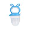 Coelhinho Bebê Fruta e Legume Silicone Mordida Bebê Fruta Suplemento Alimentar Bastão de Dentição Talheres para Alimentação Suprimentos para Mãe e Bebê