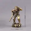 Paisagem Micro Criativa de Latão Jornada ao Oeste Quatro Pessoas Tang Sanzang Sun Wukong Zhu Bajie Sha Wujing Ornaments de Chá para Desktop
