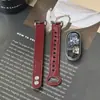 Correa de repuesto de cuero para Xiaomi Mi Band 9, color a juego, hebilla doble de pasador fino, compatible con Xiaomi 10/8/NFC