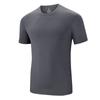 Camiseta de seda gelada para live do Tiktok camiseta de secagem rápida camiseta de nylon multicolorida de manga curta para casal camiseta de verão com malha degradê moda masculina importada