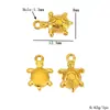 Aço Inoxidável Banhado a Ouro 18K Cor Duradoura Árvore da Vida Coração Borboleta Elefante Cruz Pequeno Pingente Acessórios para Joias DIY