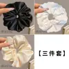 Goma para el pelo tipo scrunchie de encaje con lunares estilo coreano para mujer 2026 Nuevo Modelo de Alta Gama Lazo grande para el pelo Flor de pelo suave Cuerda para el pelo Accesorio para el cabello
