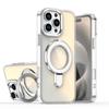 Funda de Teléfono al por Mayor para iPhone18Pro con Botones Metálicos, Soporte Camaleón Brillante y Función de Cambio de Color para la Serie iPhone