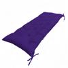 Cojín de Asiento Impermeable para Banco de Exterior Temu con Correas, Cojín Espeso para Silla de Ratán para Patio y Parque, Adecuado para Sentarse Largo, Transfronterizo