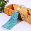 Suministros del Fabricante Abrazaderas de Cortina con Borlas de Perlas Accesorios de Ropa DIY Borlas para Caminos de Mesa Hanfu