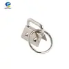 Fornecimento de fábrica Clipe de cauda de fita para bagagem 20mm lã bordada com conta pendurado clipe de cauda de metal metal