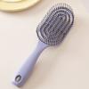 Pente de cabeça com almofada de ar para massagem, para dormitório feminino, cacheado, fofo, com formato oco, para casa, com dentes redondos, pente de cabeleireiro