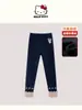 Leggings Femininos com Forro de Lã para Outono e Inverno 2025 Novo Estilo para Crianças Maiores, Forrados com Lã para Aquecimento