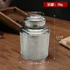 Bote de Té de Acero Inoxidable, Frasco Sellado para Almacenamiento, Lata de Metal para Empaque de Té, Mini Caja de Té Portátil para el Hogar, Dahongdong