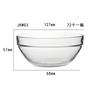 Tigela de salada de vidro transparente hotel tigela de chá Bowl Bowl pudim tigela de sobremesa Pequena tigela de máscara de óleo essencial atacado