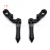 Pedales de aleación de aluminio para motocicleta de venta caliente transfronteriza, Pedales, Pedales modificados retro, Parachoques 32mm