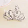 Estilo K de Corona Pequeña de Princesa para Niños Corona de Cumpleaños Peineta para el Cabello Accesorios para el Cabello Tocado Corona de Baile de Princesa Bebé