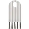 Cepillo para tapa de taza cepillo para huecos de teclado cepillo para tapa de taza rizada peine para cojín de aire cepillo de limpieza ranura de tapa de botella hueco cepillo multiusos