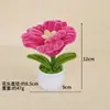 Produto Acabado: Buquê de Planta em Vaso Pequeno com Galho Torcido DIY, Decoração de Mesa de Escritório, Presente para Amigos, Presente para o Dia dos Professores