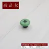 Puxador de Gaveta de Armário de Roupa de Cerâmica Bronze Estilo Moderno Minimalista Chinês Puxador Branco em Forma de Tira de Furo Único