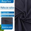 Atacado de fábrica 180g malha de nylon respirável absorção de umidade nylon elástico em quatro lados tecido para camiseta e roupa esportiva