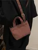 Bolso de Teléfono Móvil Mini Carta de Dama Bolso Retro de Gamuza 2025 Nuevo Bolso Cruzado Bordado para Mujer