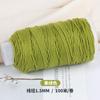 Cuerda de Cinco Colores Tao Cuerda Trenzada Hecha a Mano Cielo Estrellado Degradado Hilo de Algodón Retorcido a Mano Rollo Grande Pulsera Accesorios de Joyería DIY Material Cuerda