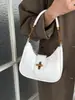 Bolso de Luna Creciente de Diseño Nicho Coreano Retro Versátil de Moda Bolso de Hombro Único Textura de Alta Calidad Bolso Cruzado de Mano
