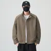 Jaqueta Masculina com Lapela para Primavera e Outono 2026 Casaco de Trabalho Casual Solto Jaqueta Masculina Estilo Novo 2026 Jaqueta Masculina
