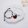Pulseras Magnéticas para Parejas se Atraen Mutuamente, Regalo Popular para Novio, Pulseras Tejidas Estilo Ins para Parejas, Regalo para Mejores Amigos, Pulseras de Estudiante, Regalo Conmemorativo para Mujeres